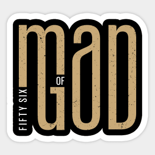 Man of God Sticker